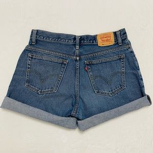 Levi’s Women’s 550 High Rise Denim Jean Shorts
